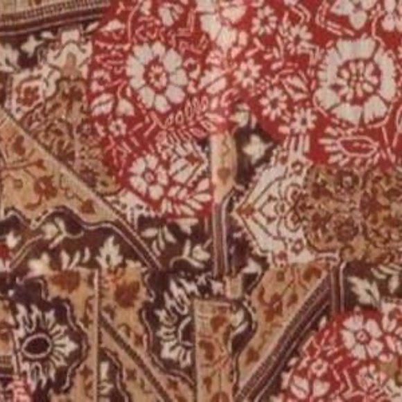 Tommy Hilfiger Tapestry Paisley Smocked Fit & Flare Dress - Picture 4 of 4